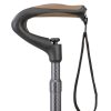 Close up of the one-touch adjustment handle of the Walk-Ease Walking Stick